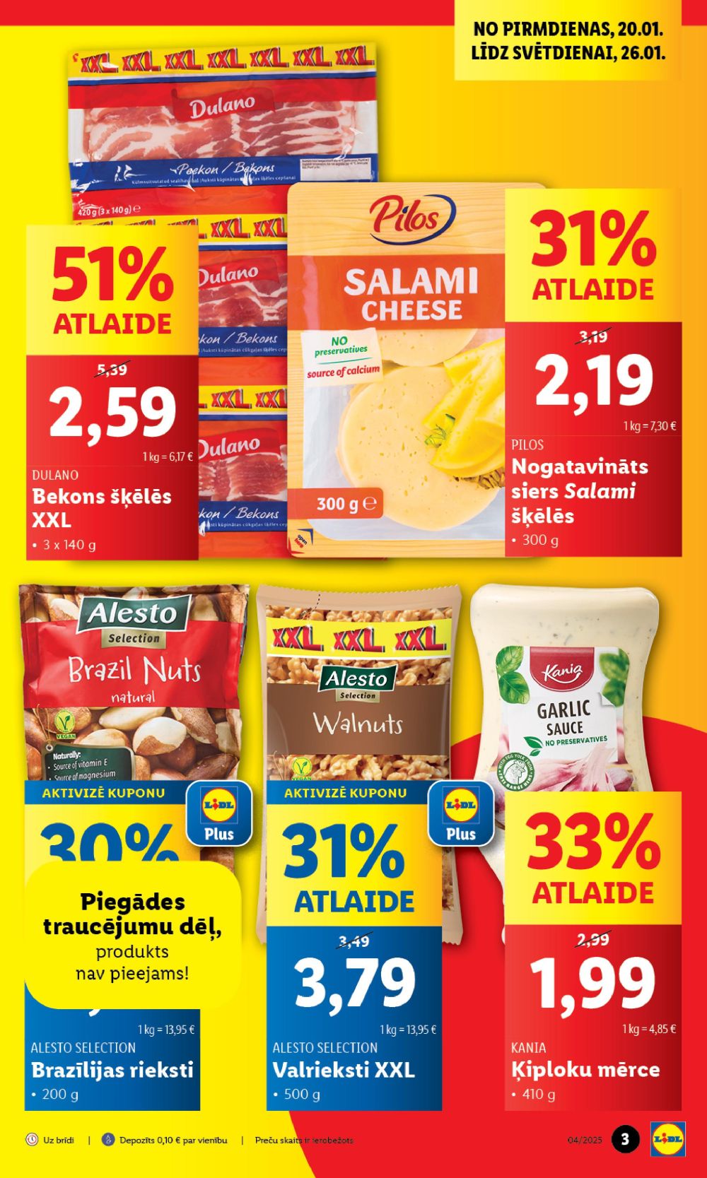 lidl - LIDL - Jauns veikals Rīgā! (20.01.2025 - 26.01.2025) - page: 3