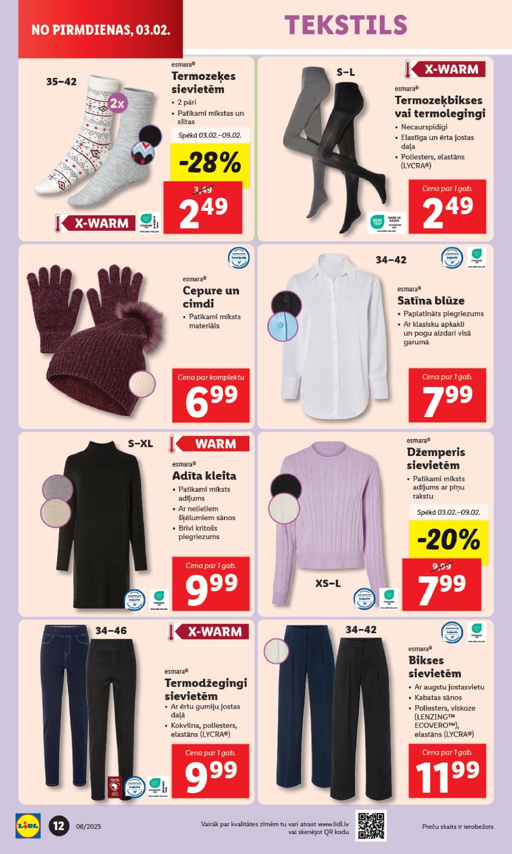 lidl - LIDL - Nepārtikas preču piedāvājums (03.02.2025 - 09.02.2025) - page: 12