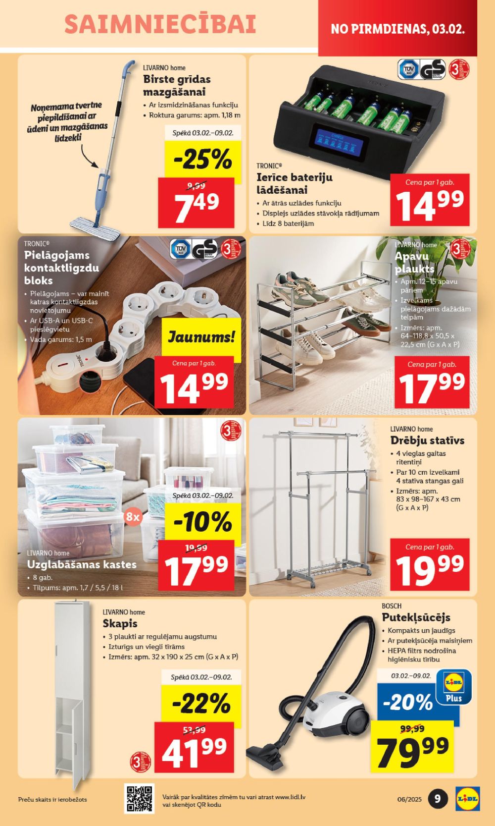 lidl - LIDL - Nepārtikas preču piedāvājums (03.02.2025 - 09.02.2025) - page: 9