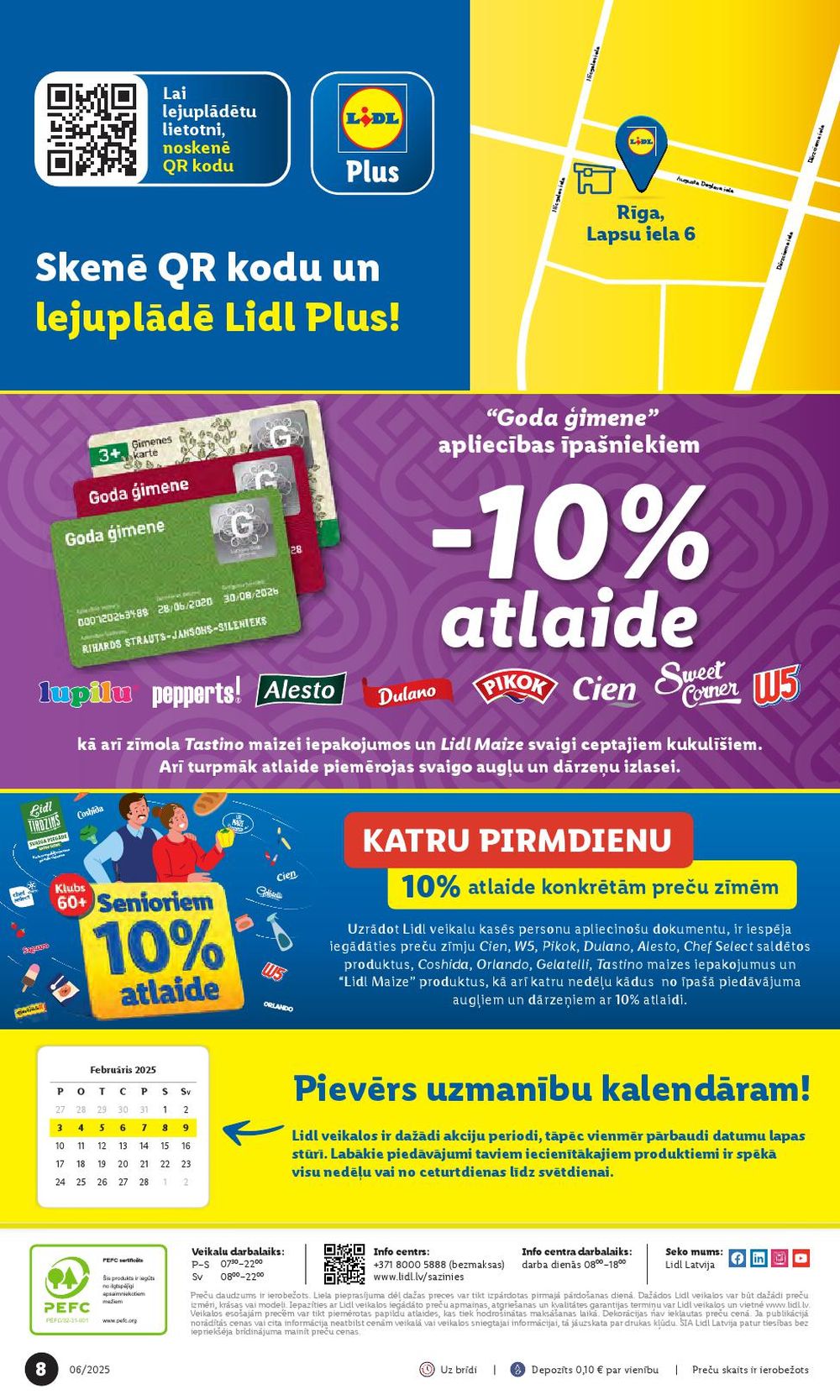 lidl - LIDL - Jauns veikals Rīgā! (03.02.2025 - 09.02.2025) - page: 8