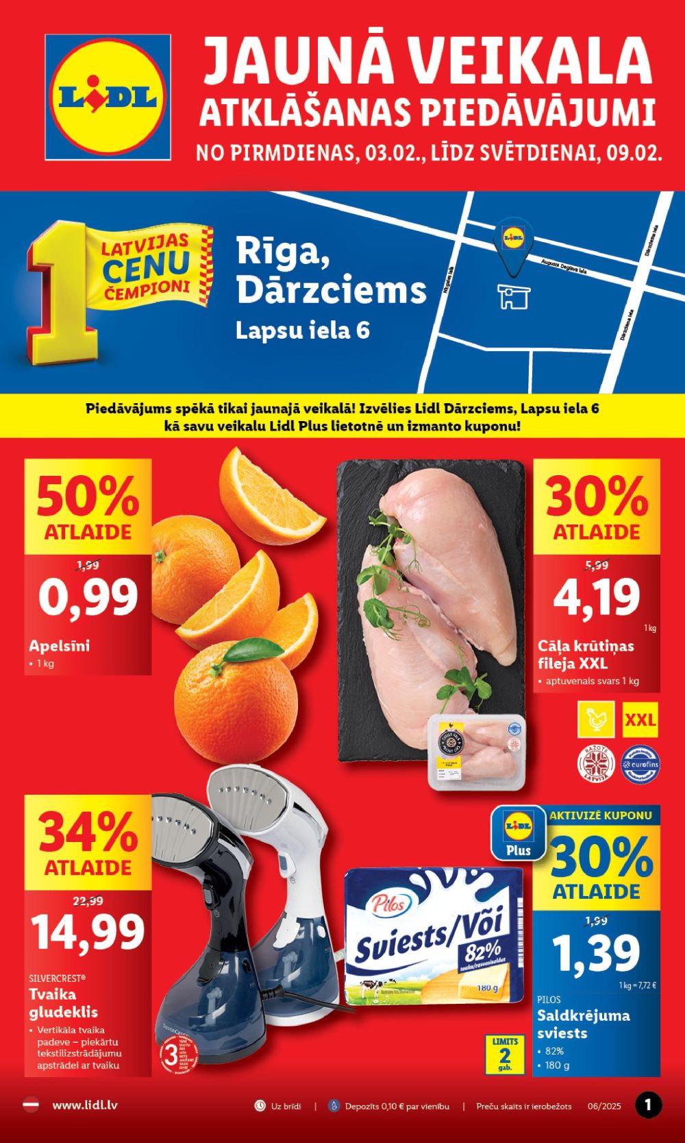 lidl - LIDL - Jauns veikals Rīgā! (03.02.2025 - 09.02.2025)