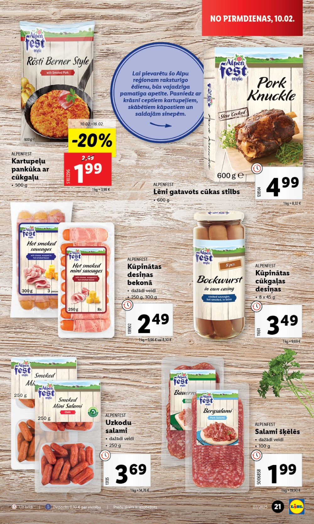 lidl - LIDL (10.02.2025 - 16.02.2025) - page: 21