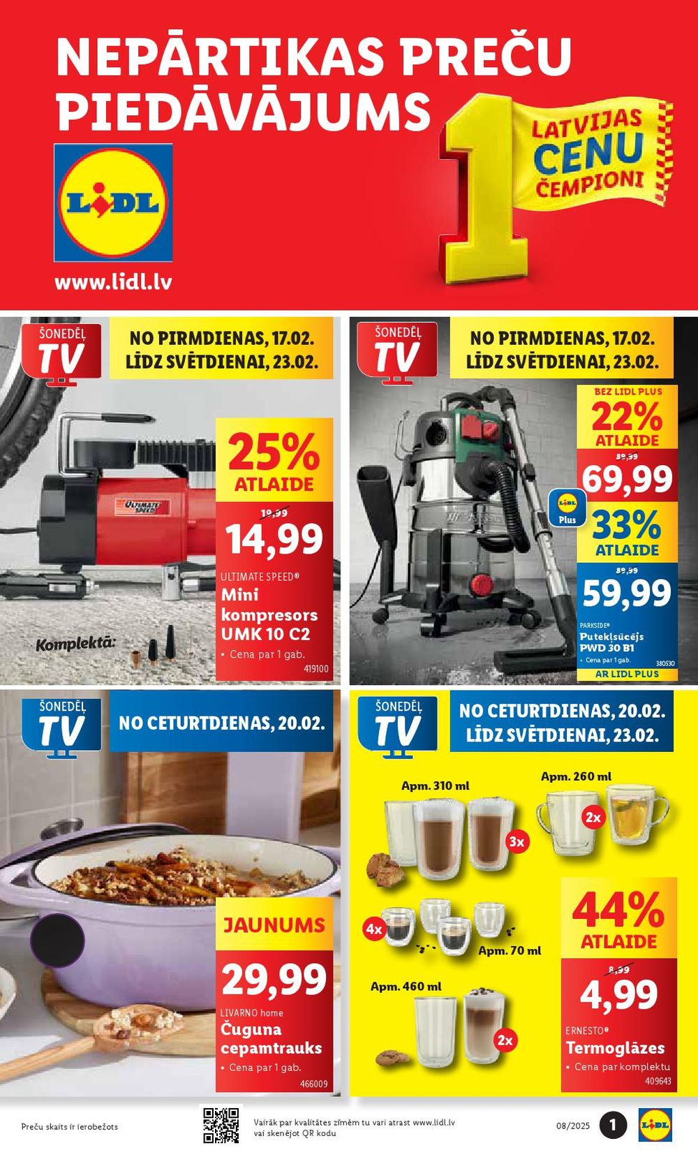 lidl - LIDL - Nepārtikas preču piedāvājums (17.02.2025 - 23.02.2025)