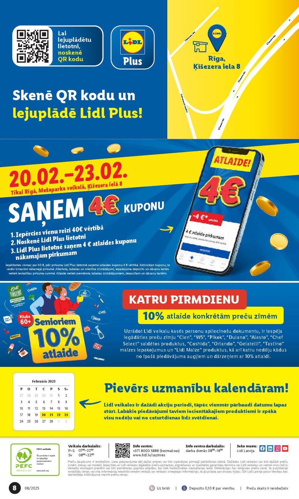 lidl - LIDL - Jauns veikals Rīgā! (20.02.2025 - 23.02.2025) - page: 8