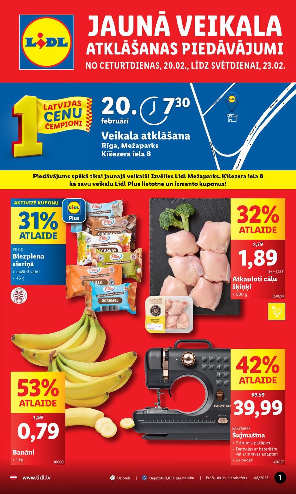 lidl - LIDL - Jauns veikals Rīgā! (20.02.2025 - 23.02.2025)