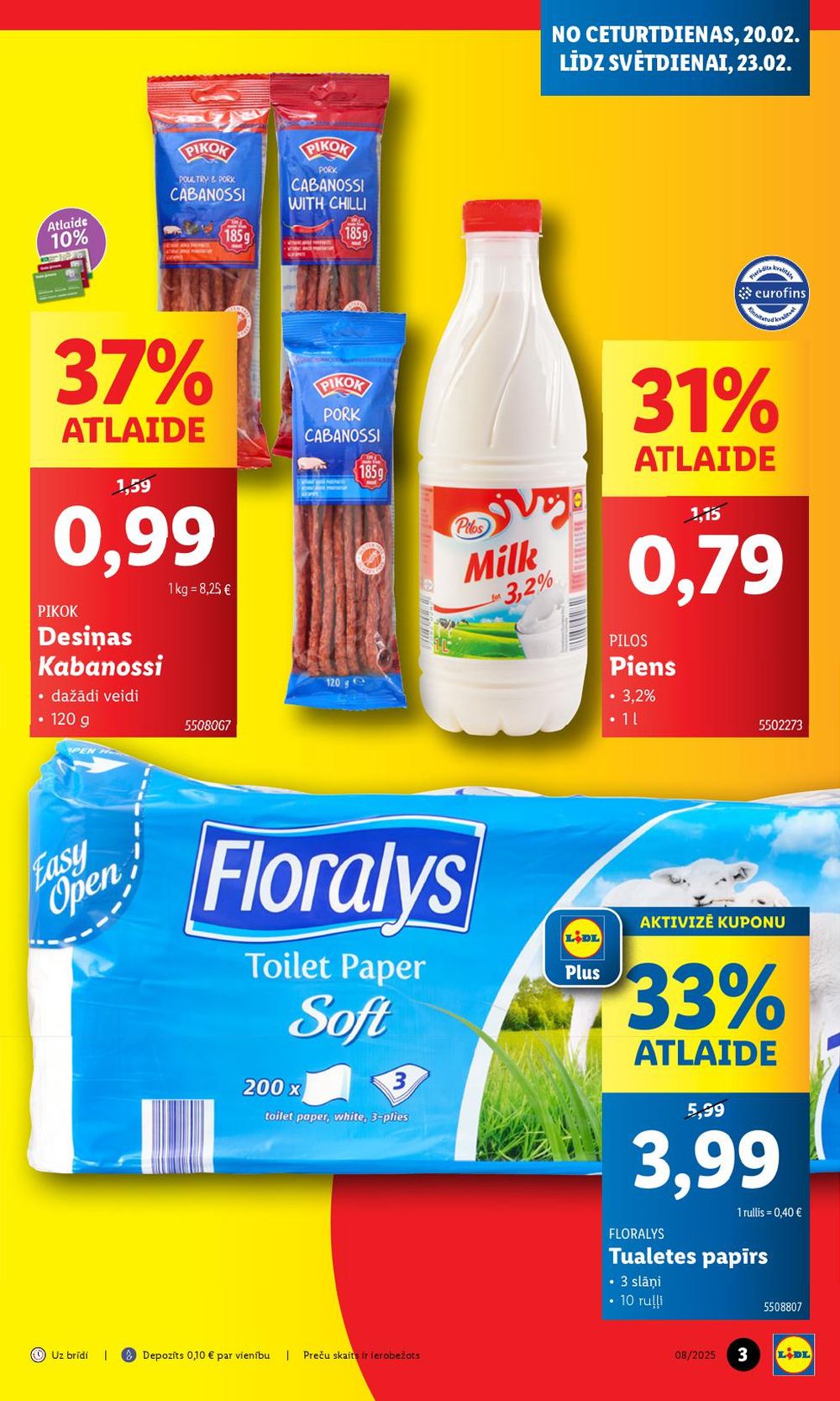 lidl - LIDL - Jauns veikals Rīgā! (20.02.2025 - 23.02.2025) - page: 3