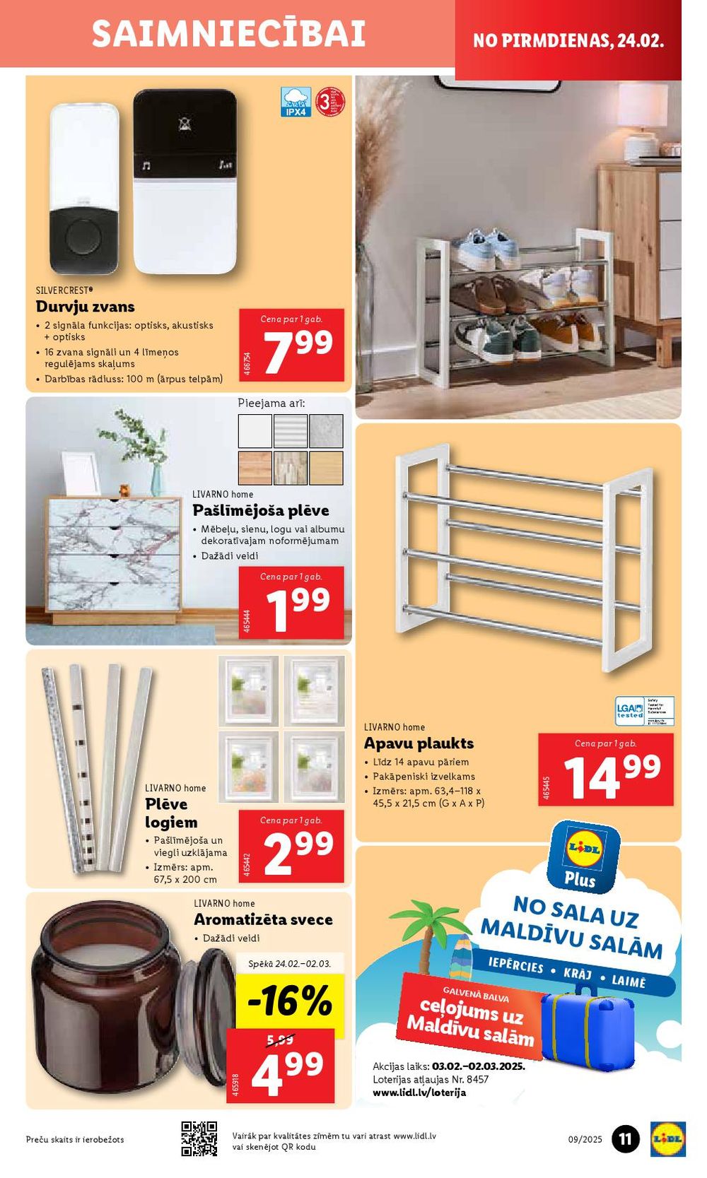 lidl - LIDL - Nepārtikas preču piedāvājums (24.02.2025 - 02.03.2025) - page: 11