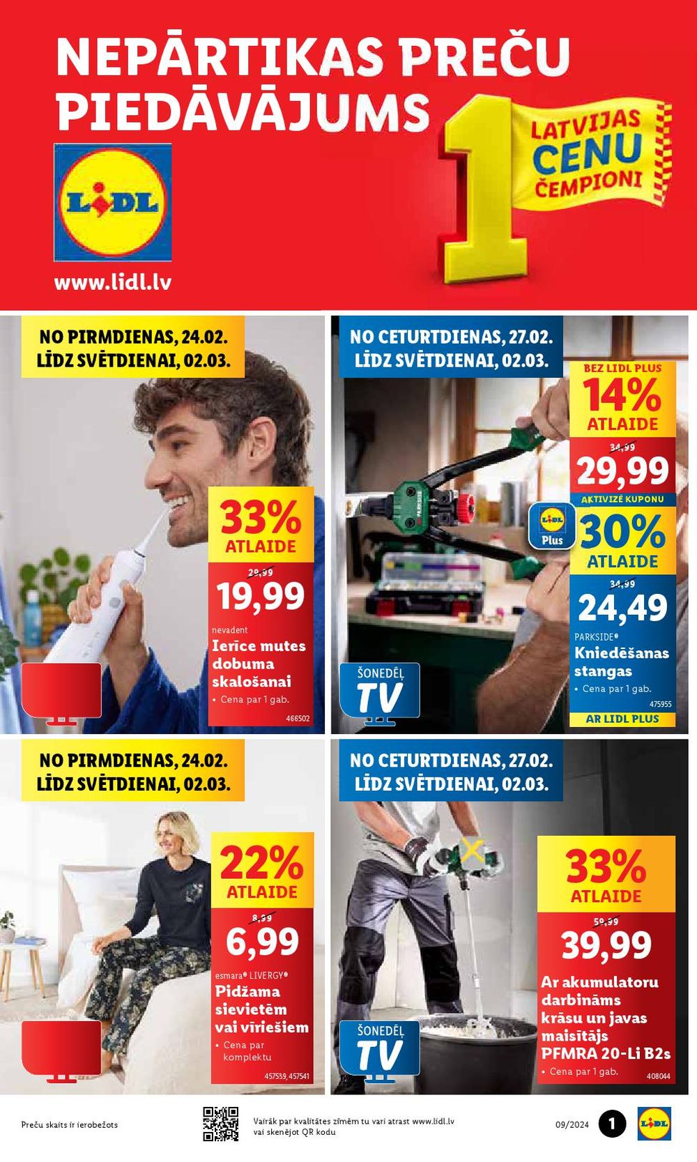 lidl - LIDL - Nepārtikas preču piedāvājums (24.02.2025 - 02.03.2025)