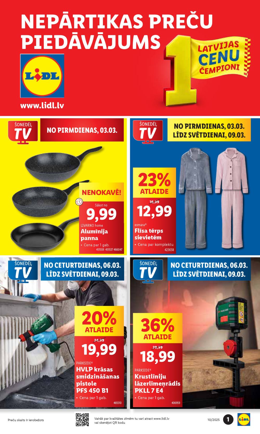 lidl - LIDL - Nepārtikas preču piedāvājums (03.03.2025 - 09.03.2025)