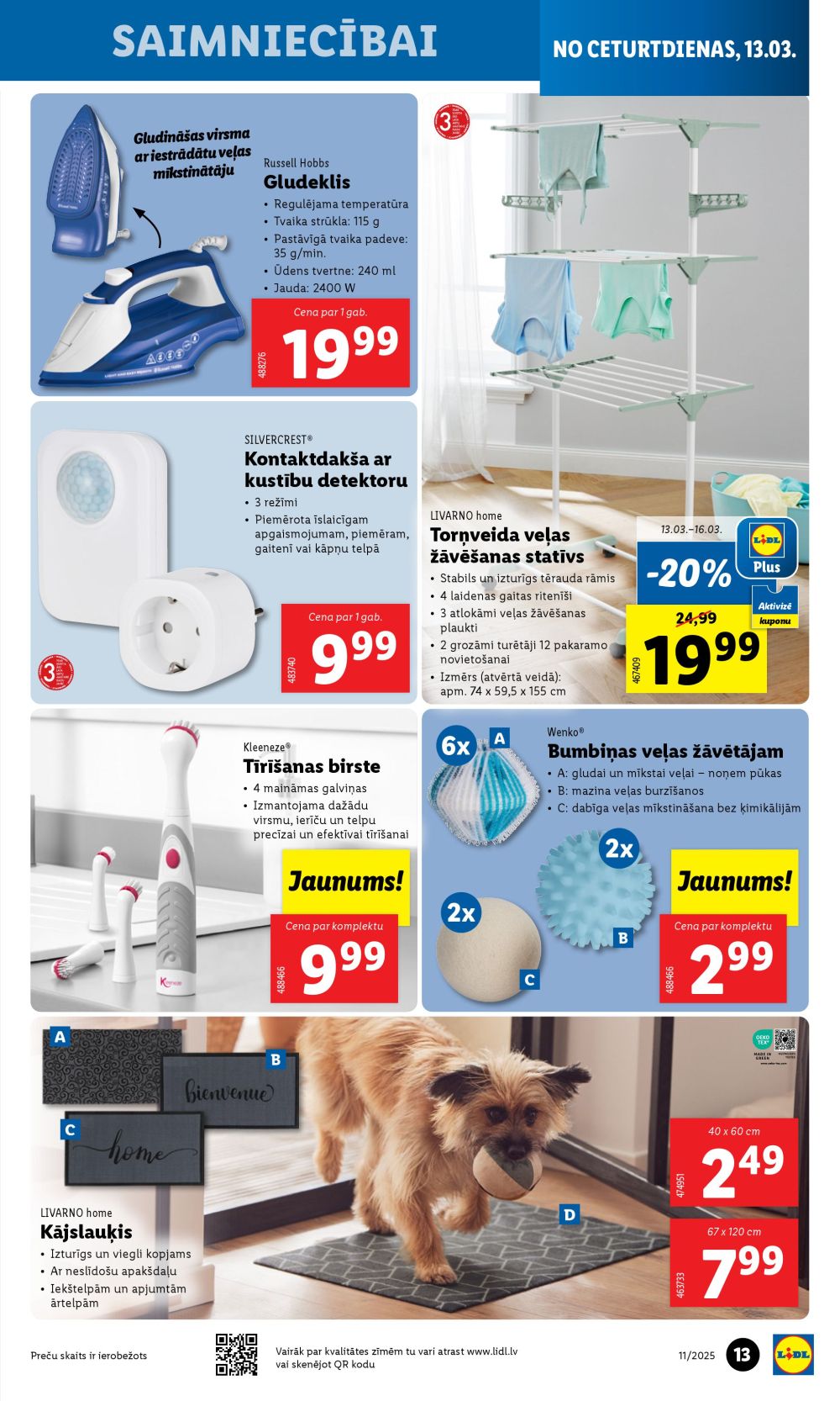 lidl - LIDL - Nepārtikas preču piedāvājums (10.03.2025 - 16.03.2025) - page: 13