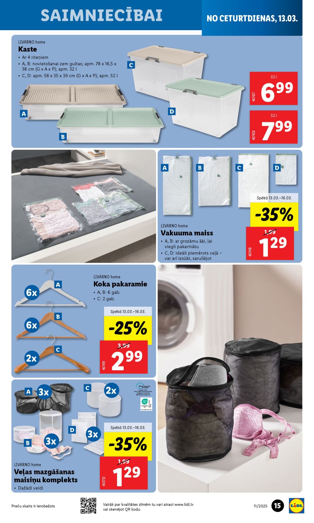 lidl - LIDL - Nepārtikas preču piedāvājums (10.03.2025 - 16.03.2025) - page: 15