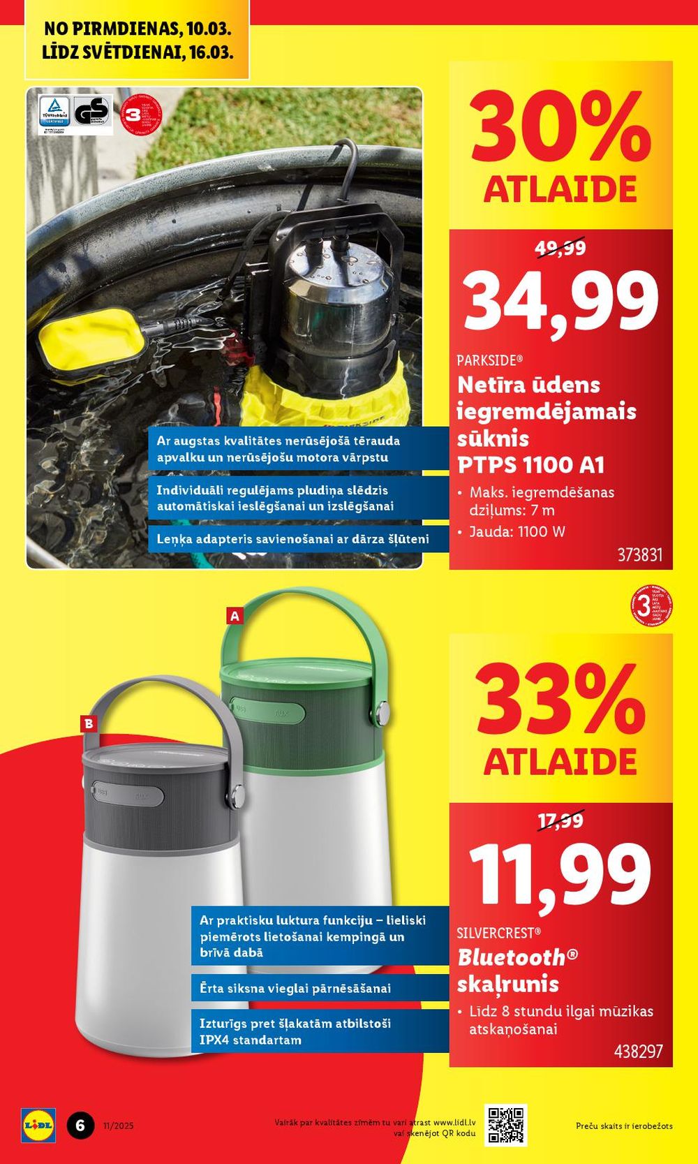 lidl - LIDL - Jauns veikals Kuldīgā! (10.03.2025 - 16.03.2025) - page: 6