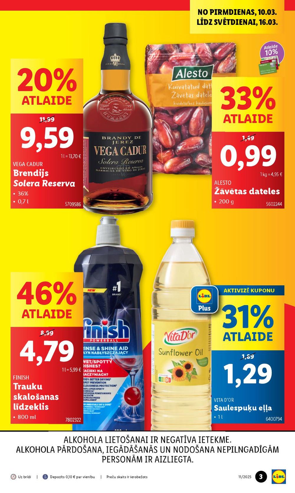 lidl - LIDL - Jauns veikals Kuldīgā! (10.03.2025 - 16.03.2025) - page: 3