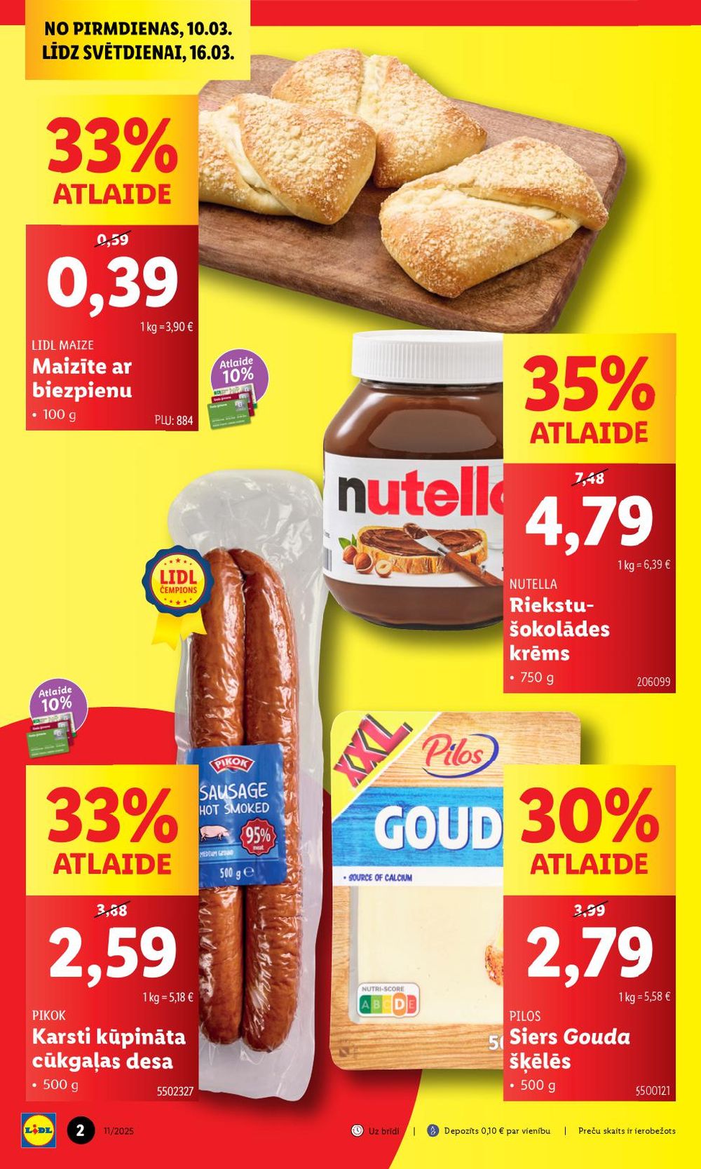 lidl - LIDL - Jauns veikals Kuldīgā! (10.03.2025 - 16.03.2025) - page: 2