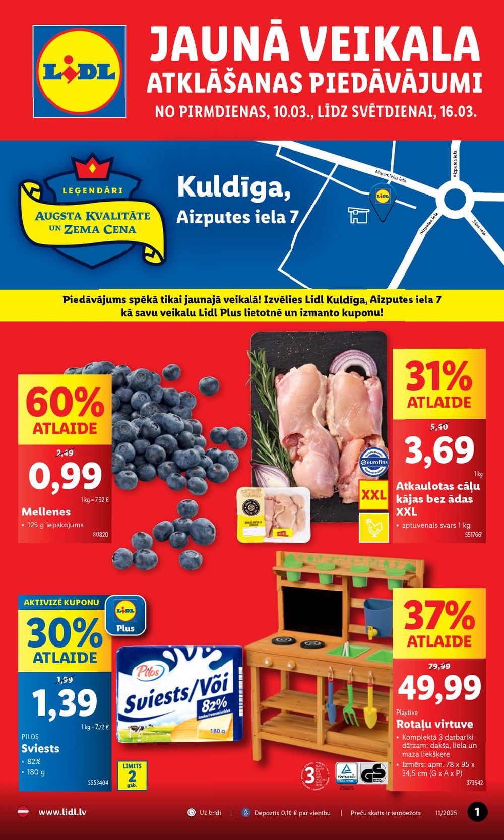 lidl - LIDL - Jauns veikals Kuldīgā! (10.03.2025 - 16.03.2025)