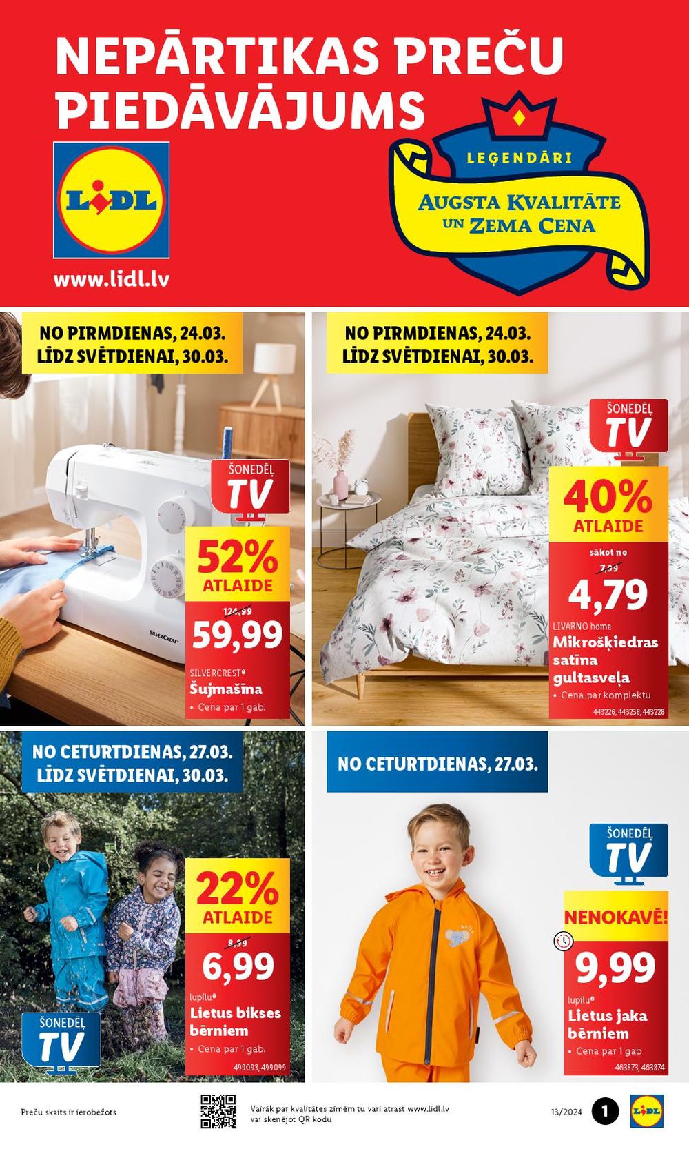 lidl - LIDL - Nepārtikas preču piedāvājums (24.03.2025 - 30.03.2025)