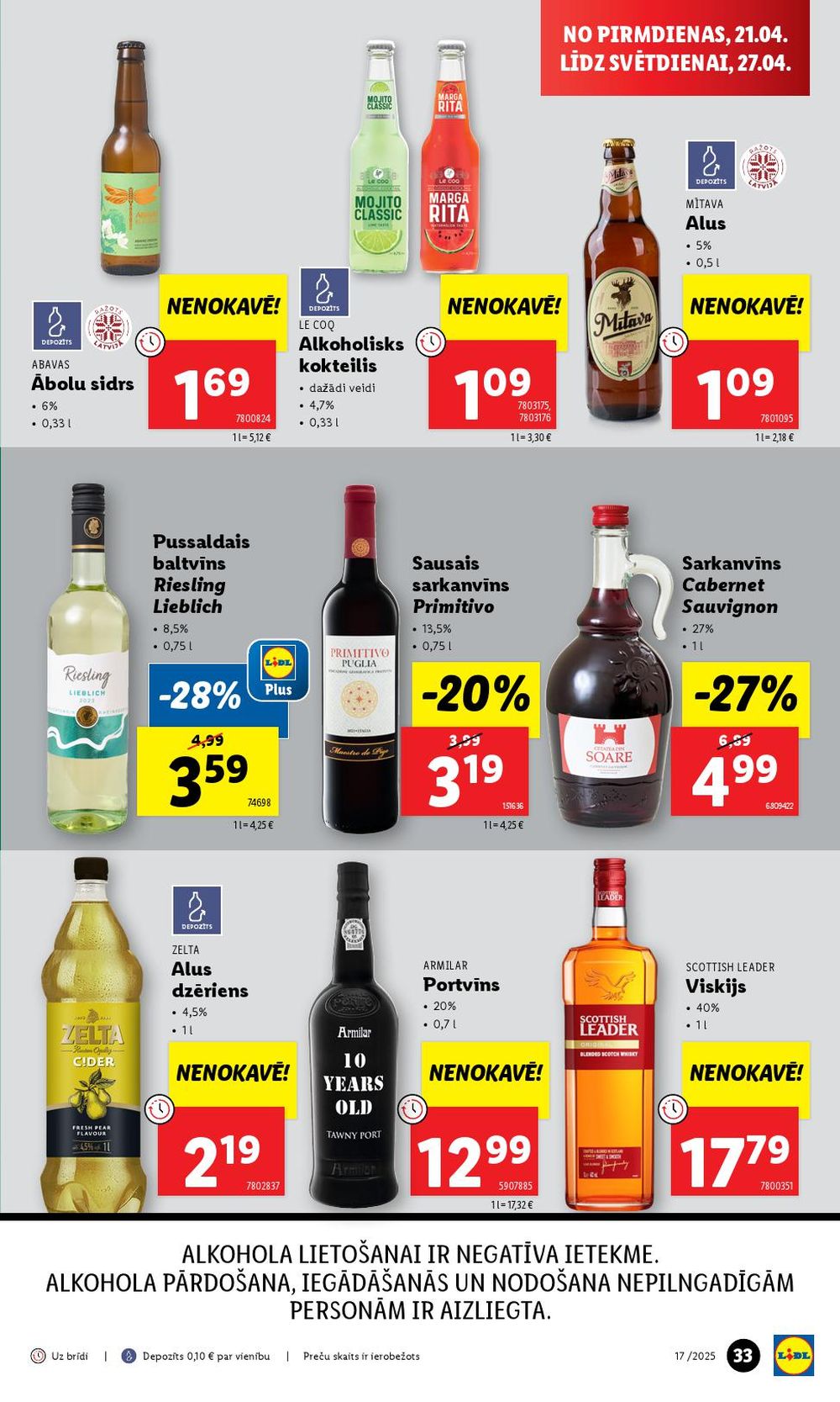 lidl - LIDL (24.04.2025 - 27.04.2025) - page: 33 lidl - LIDL (24.04.2025 - 27.04.2025) - page: 33