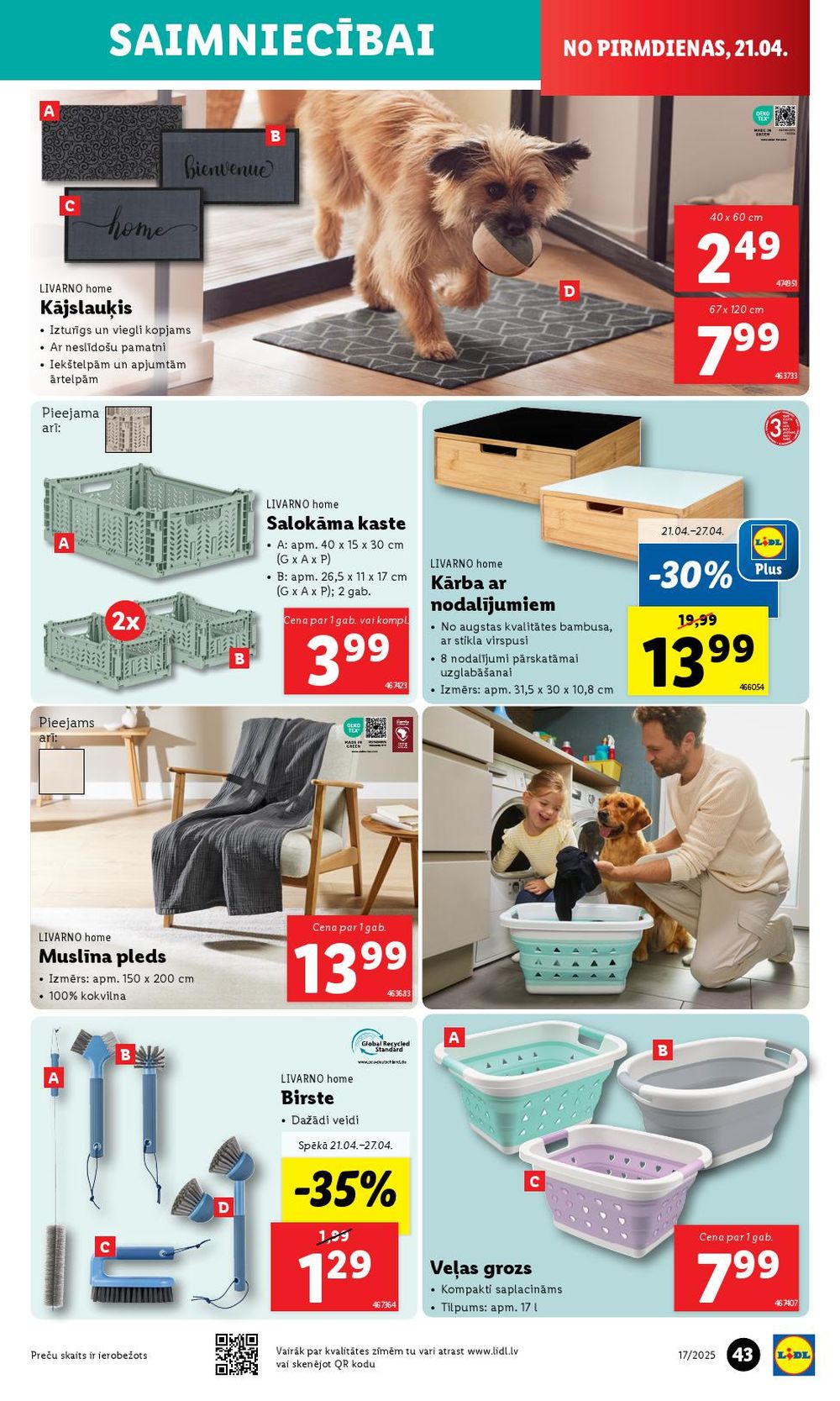 lidl - LIDL (24.04.2025 - 27.04.2025) - page: 43 lidl - LIDL (24.04.2025 - 27.04.2025) - page: 43