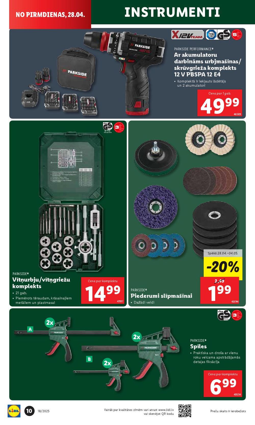 lidl - LIDL - Nepārtikas preču piedāvājums (28.04.2025 - 04.05.2025) - page: 10