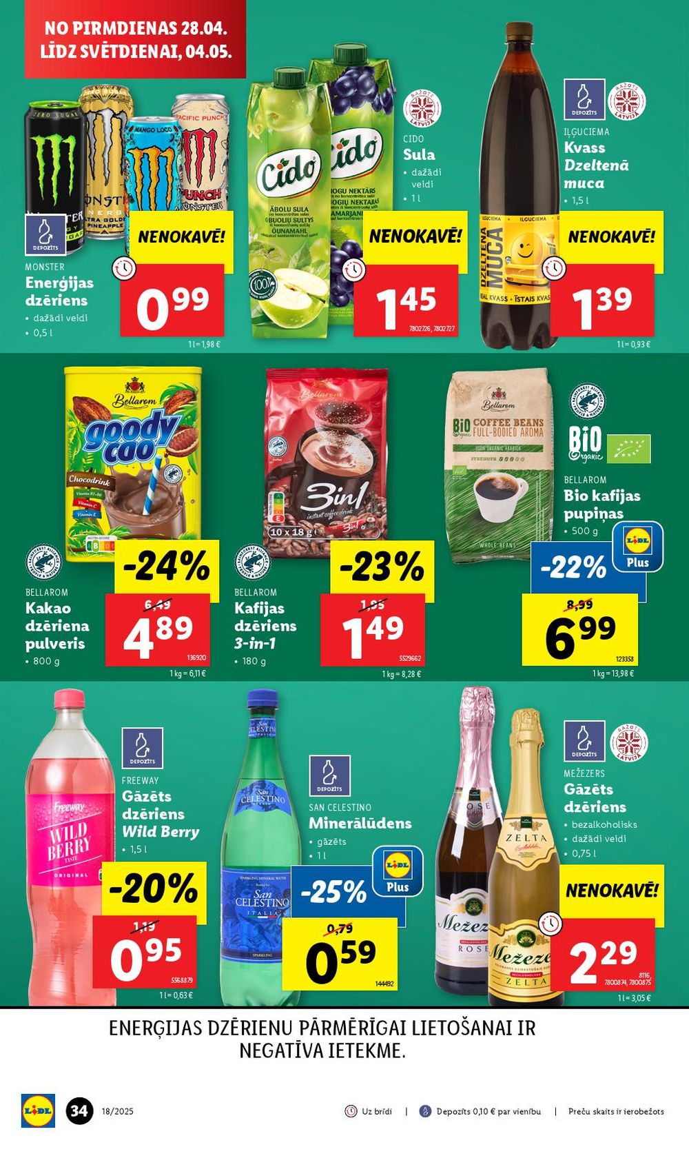 lidl - LIDL (01.04.2025 - 04.05.2025) - page: 34 lidl - LIDL (01.04.2025 - 04.05.2025) - page: 34