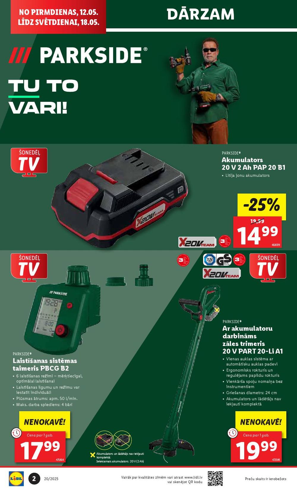lidl - LIDL - Nepārtikas preču piedāvājums (12.05.2025 - 18.05.2025) - page: 2