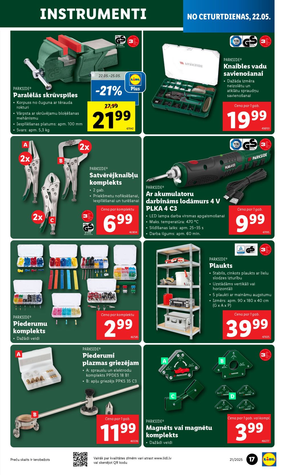 lidl - LIDL - Nepārtikas preču piedāvājums (19.05.2025 - 25.05.2025) - page: 17