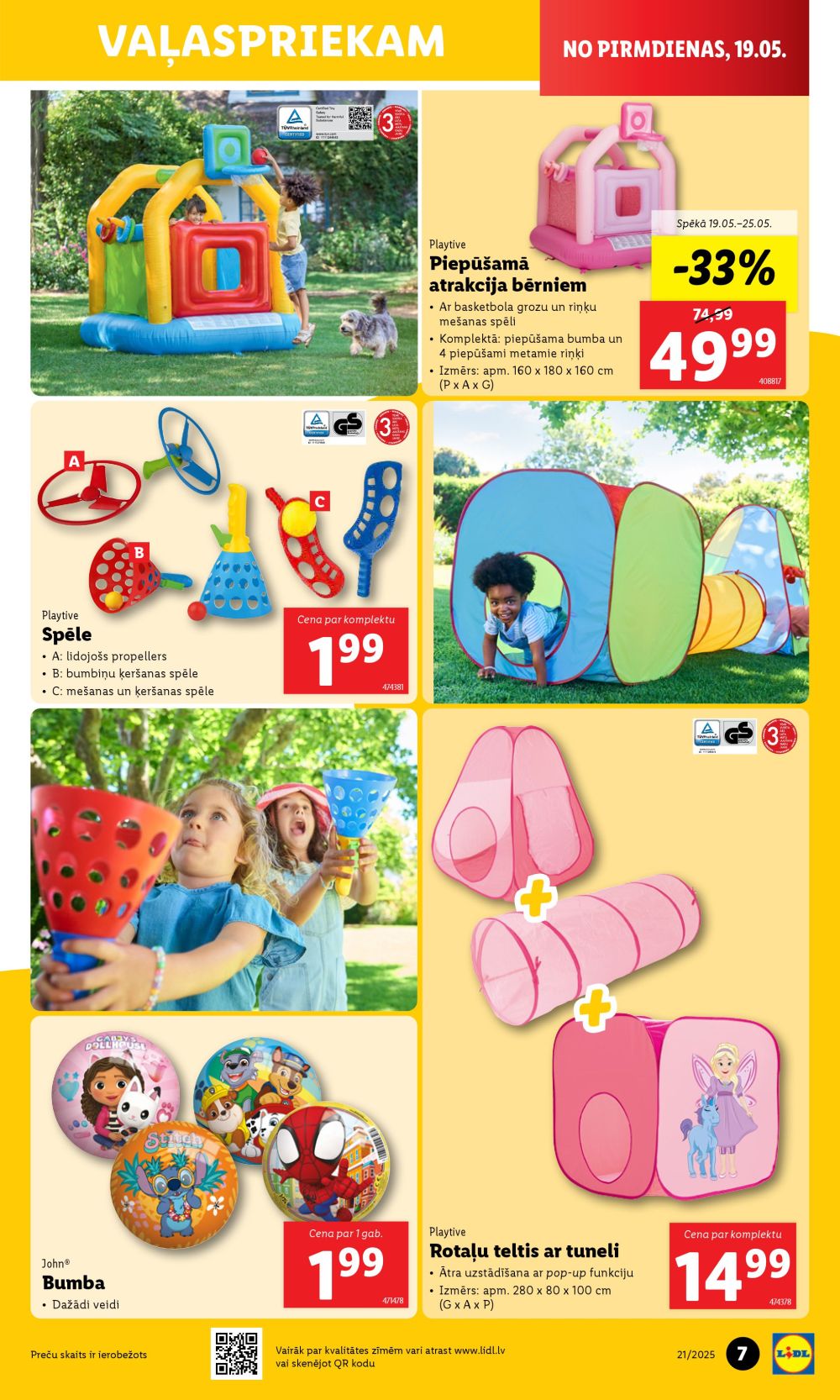 lidl - LIDL - Nepārtikas preču piedāvājums (19.05.2025 - 25.05.2025) - page: 7