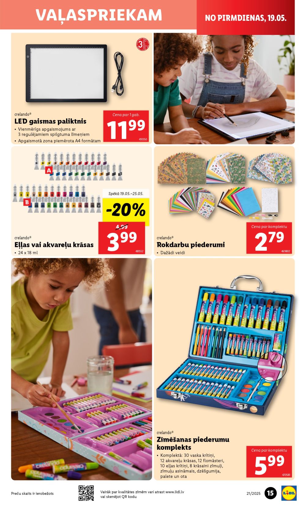 lidl - LIDL - Nepārtikas preču piedāvājums (19.05.2025 - 25.05.2025) - page: 15