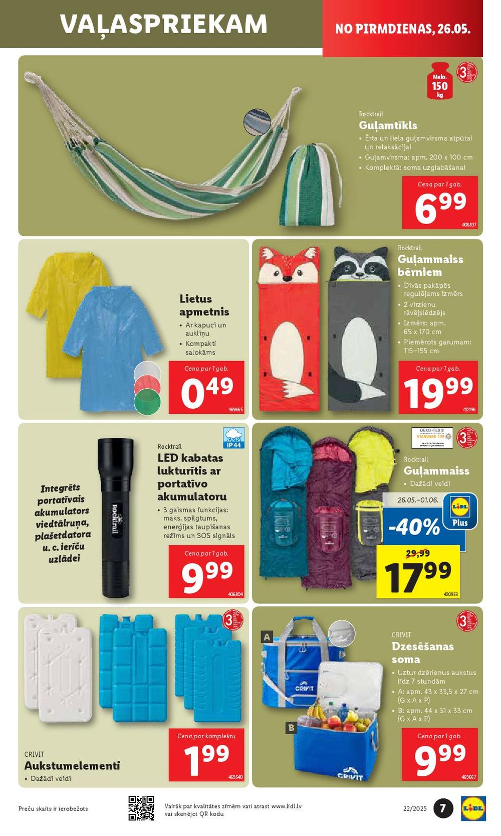 lidl - LIDL - Nepārtikas preču piedāvājums (26.05.2025 - 01.06.2025) - page: 7