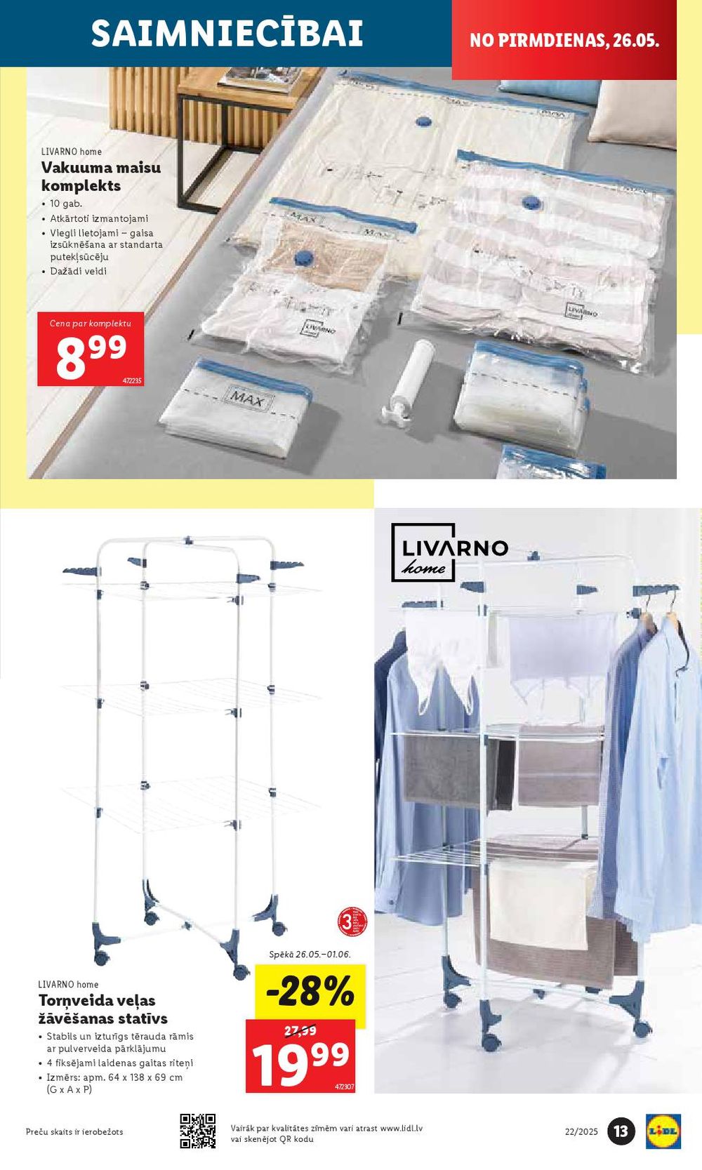 lidl - LIDL - Nepārtikas preču piedāvājums (26.05.2025 - 01.06.2025) - page: 13