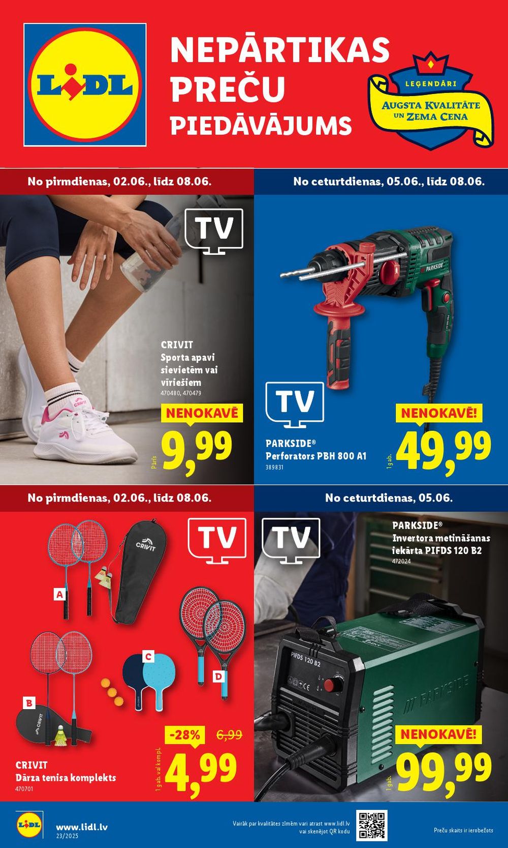lidl - LIDL - Nepārtikas preču piedāvājums (02.06.2025 - 08.06.2025)
