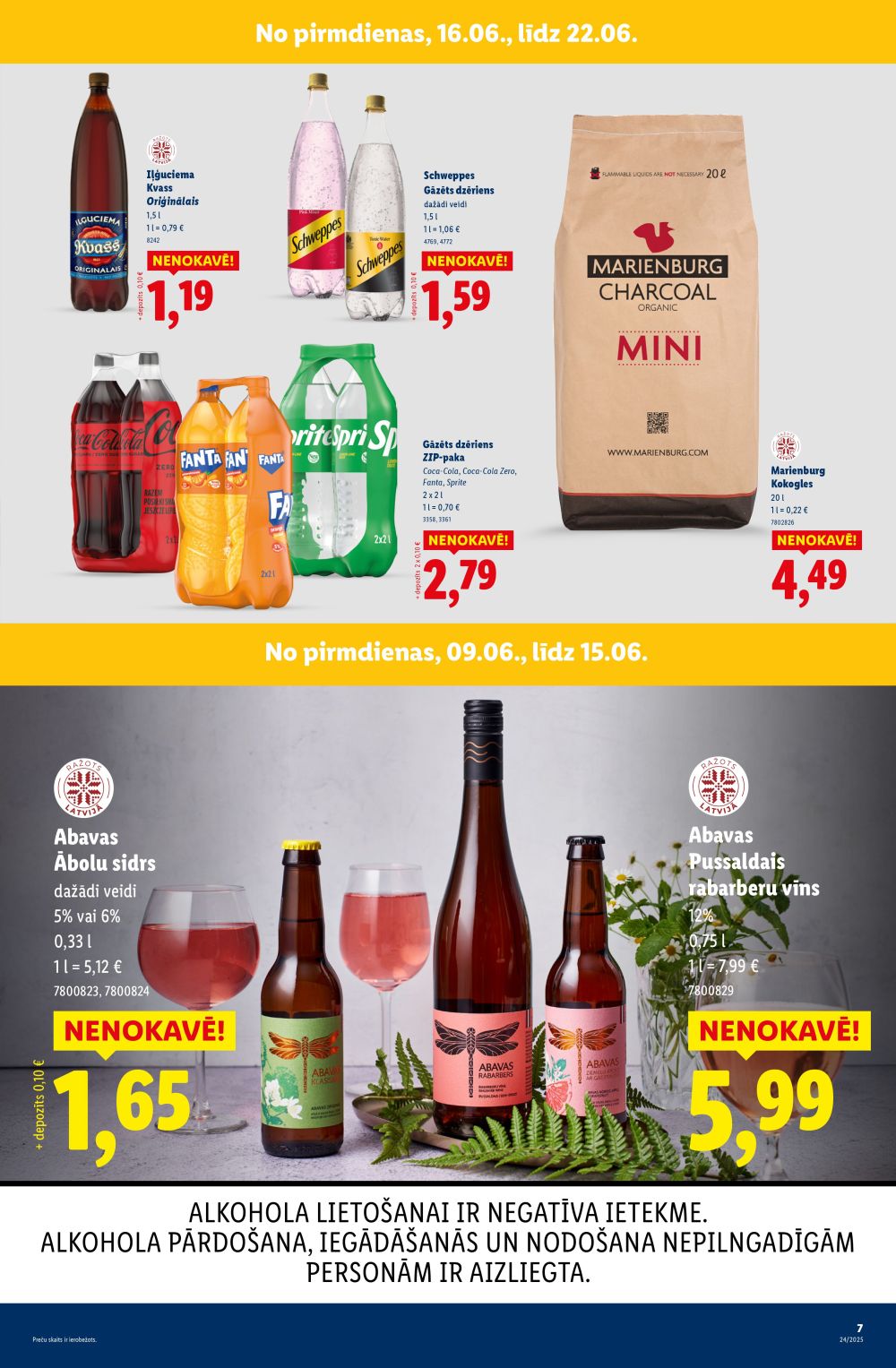 lidl - LIDL - Lustīgai līgošanai! (09.06.2025 - 22.06.2025) - page: 7