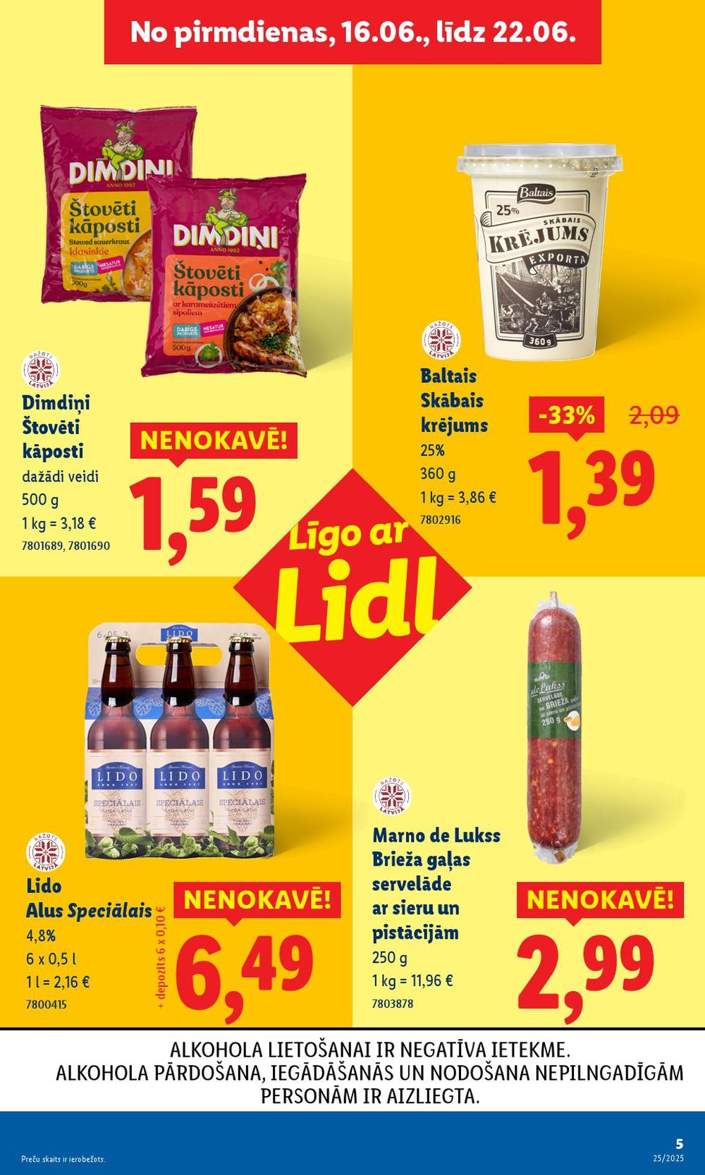 lidl - LIDL (16.06.2025 - 22.06.2025) - page: 5 lidl - LIDL (16.06.2025 - 22.06.2025) - page: 5