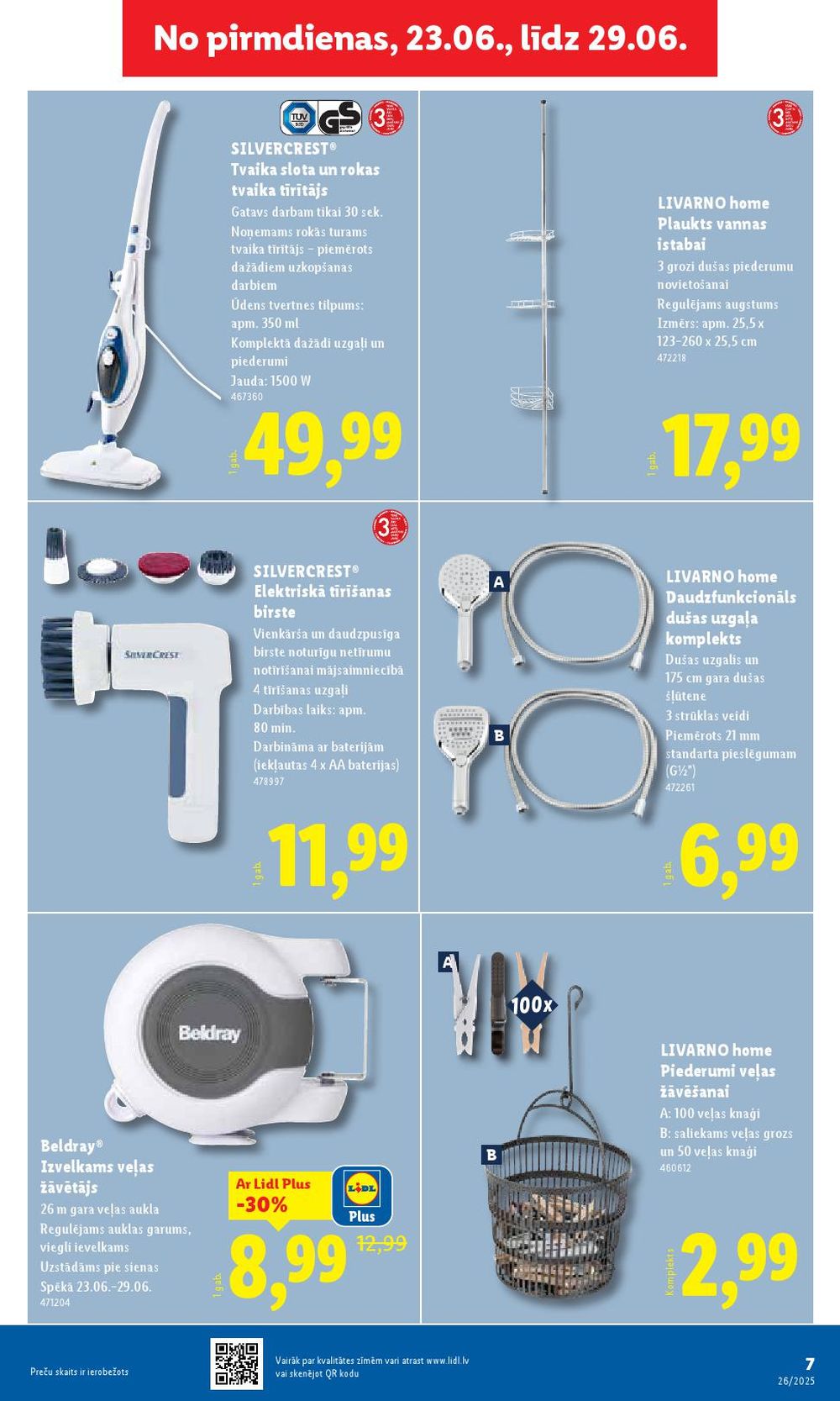 lidl - LIDL - Nepārtikas preču piedāvājums (23.06.2025 - 29.06.2025) - page: 7