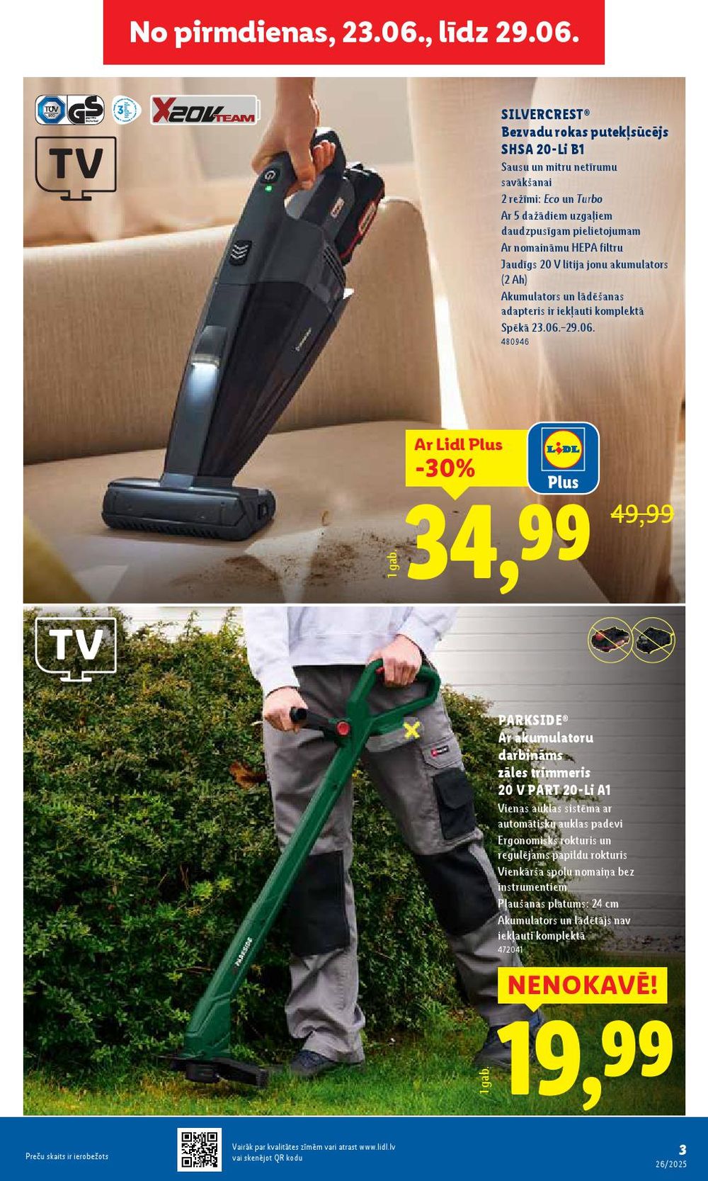lidl - LIDL - Nepārtikas preču piedāvājums (23.06.2025 - 29.06.2025) - page: 3