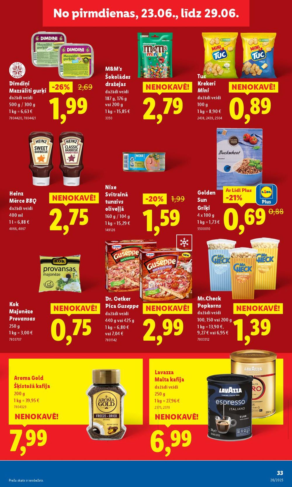 lidl - LIDL (26.06.2025 - 29.06.2025) - page: 33 lidl - LIDL (26.06.2025 - 29.06.2025) - page: 33