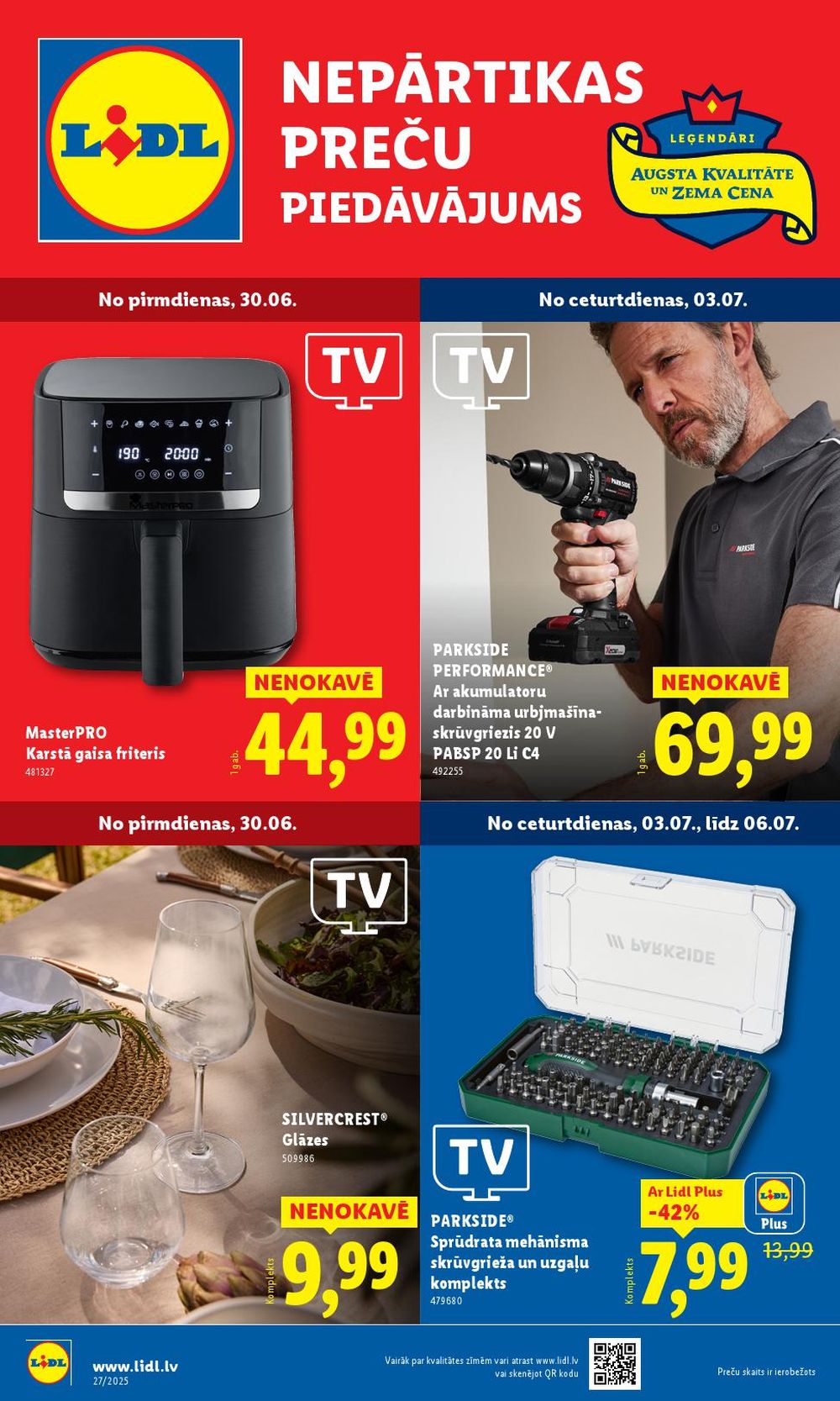lidl - LIDL - Nepārtikas preču piedāvājums (30.06.2025 - 06.07.2025)