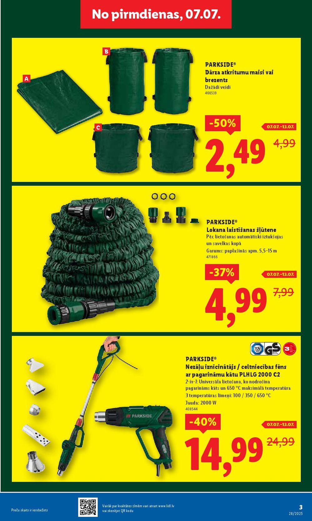 lidl - LIDL - Nepārtikas preču piedāvājums (07.07.2025 - 13.07.2025) - page: 3