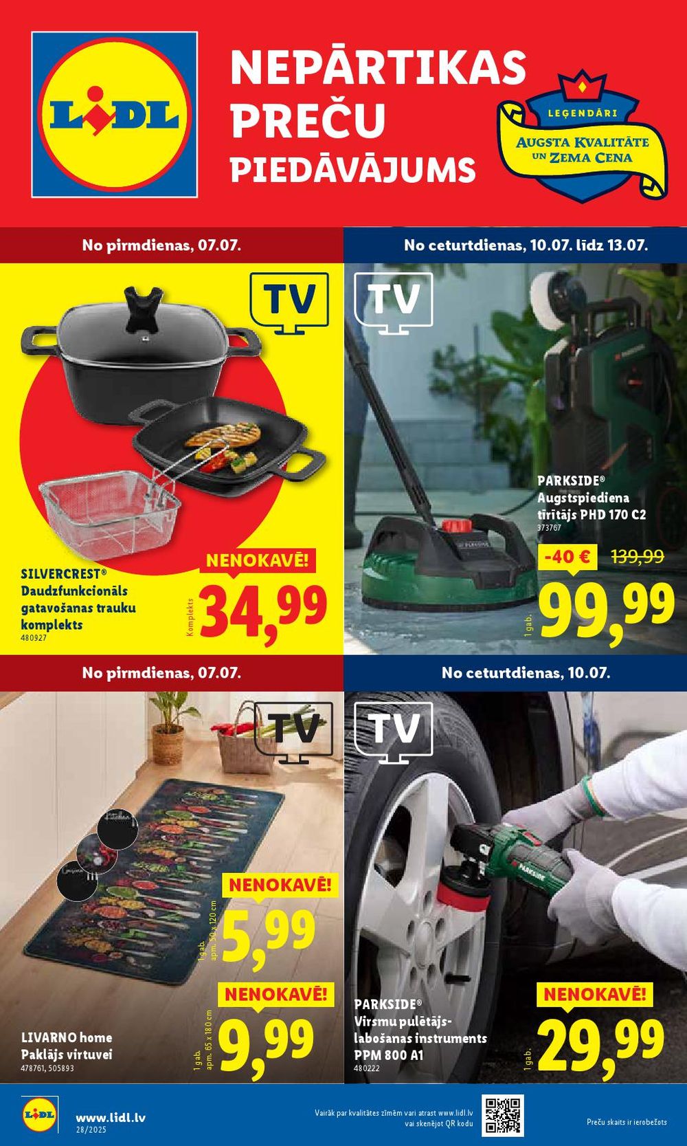 lidl - LIDL - Nepārtikas preču piedāvājums (07.07.2025 - 13.07.2025)