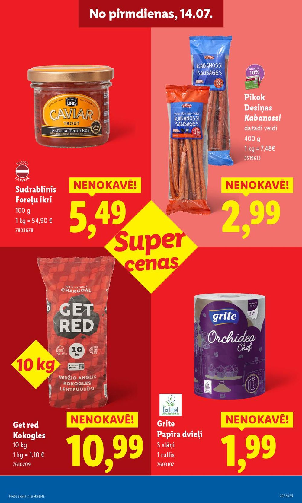 lidl - LIDL - Nepārtikas preču piedāvājums (14.07.2025 - 20.07.2025) - page: 23