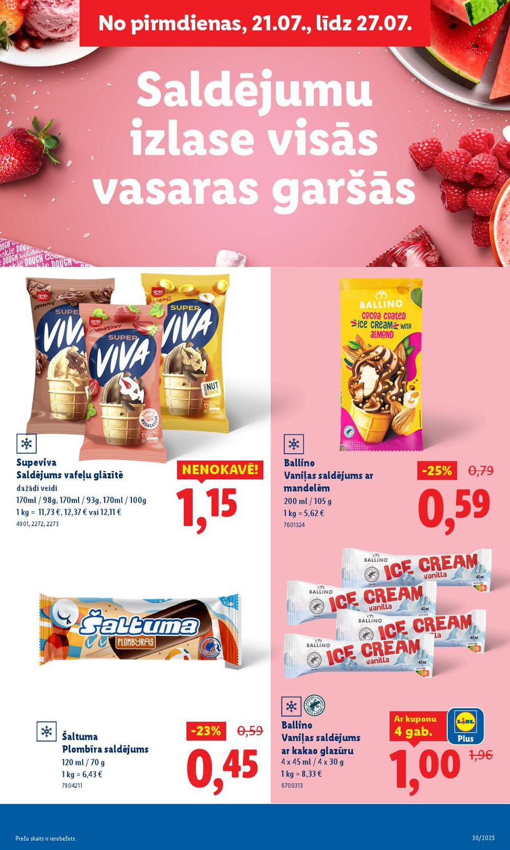 lidl - LIDL (21.07.2025 - 27.07.2025) - page: 23 lidl - LIDL (21.07.2025 - 27.07.2025) - page: 23
