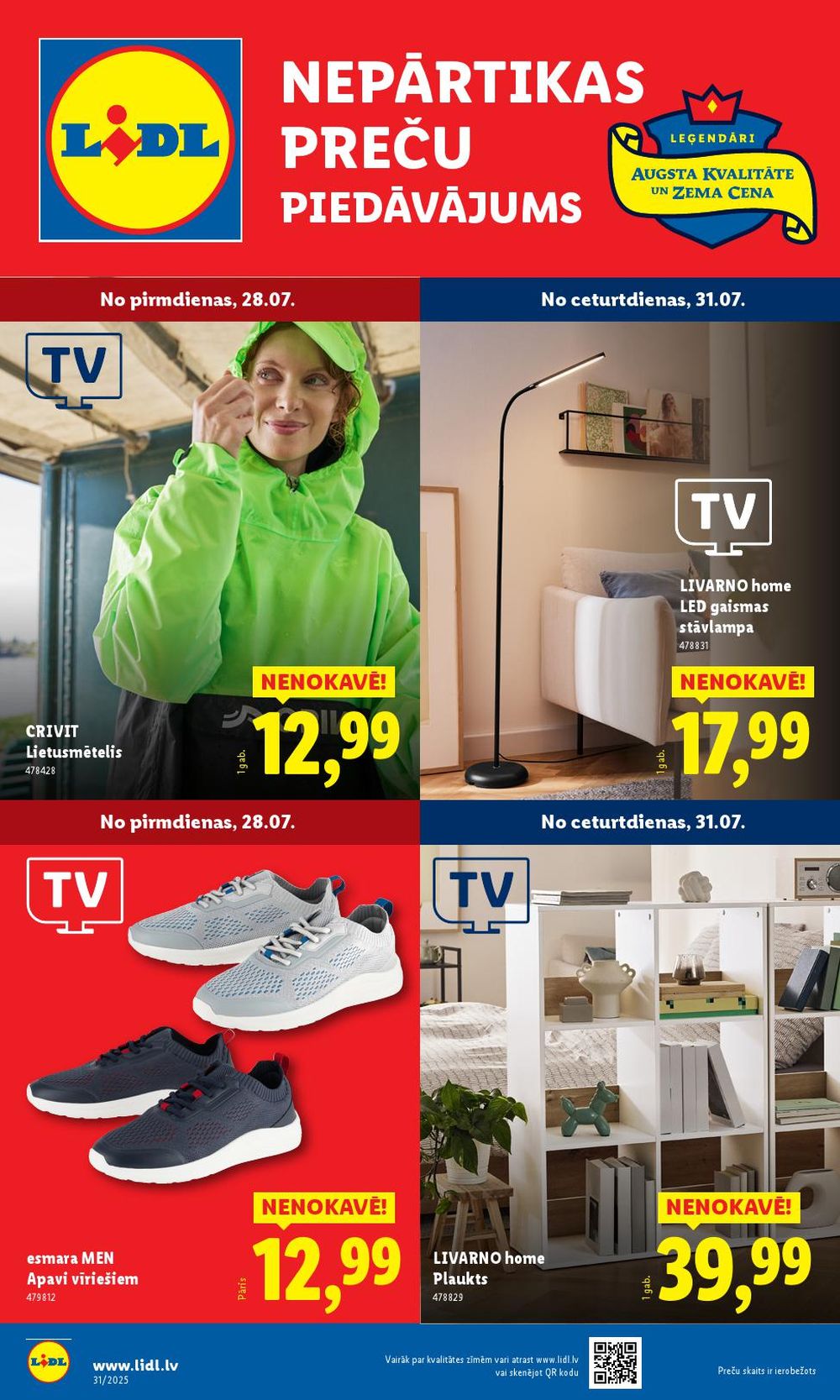 lidl - LIDL - Nepārtikas preču piedāvājums (28.07.2025 - 03.08.2025)