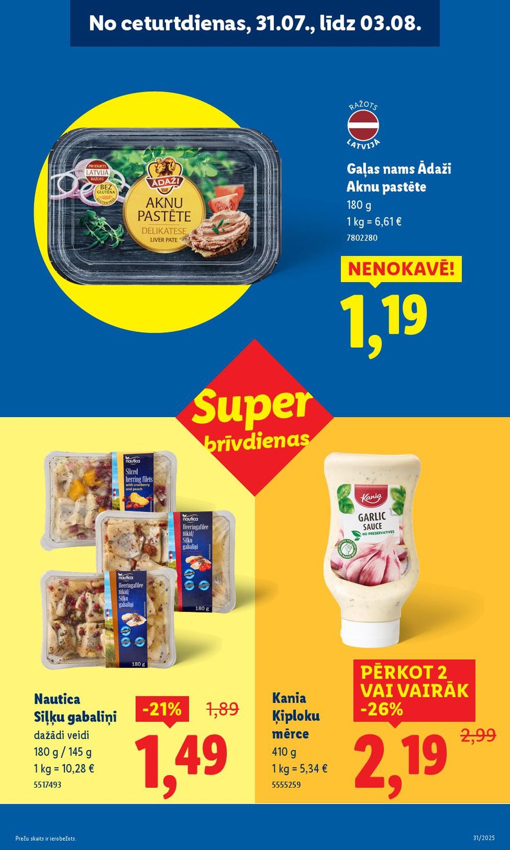 lidl - LIDL (31.07.2025 - 03.08.2025) - page: 21 lidl - LIDL (31.07.2025 - 03.08.2025) - page: 21