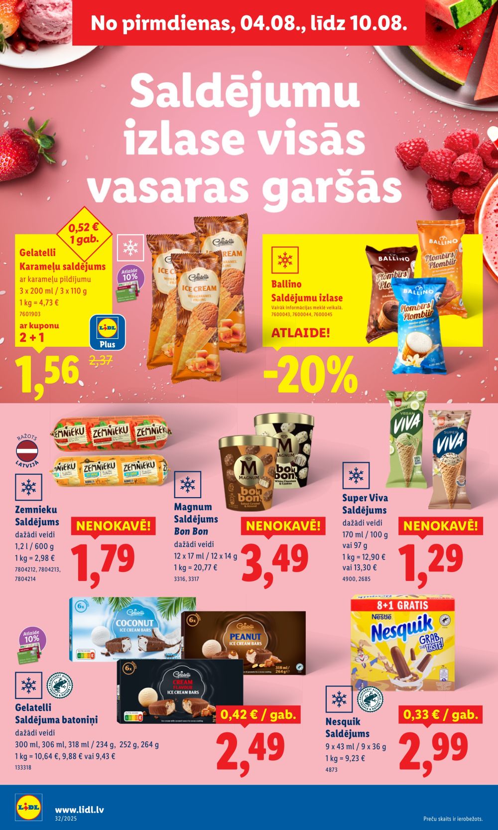lidl - LIDL (04.08.2025 - 10.08.2025) - page: 20 lidl - LIDL (04.08.2025 - 10.08.2025) - page: 20