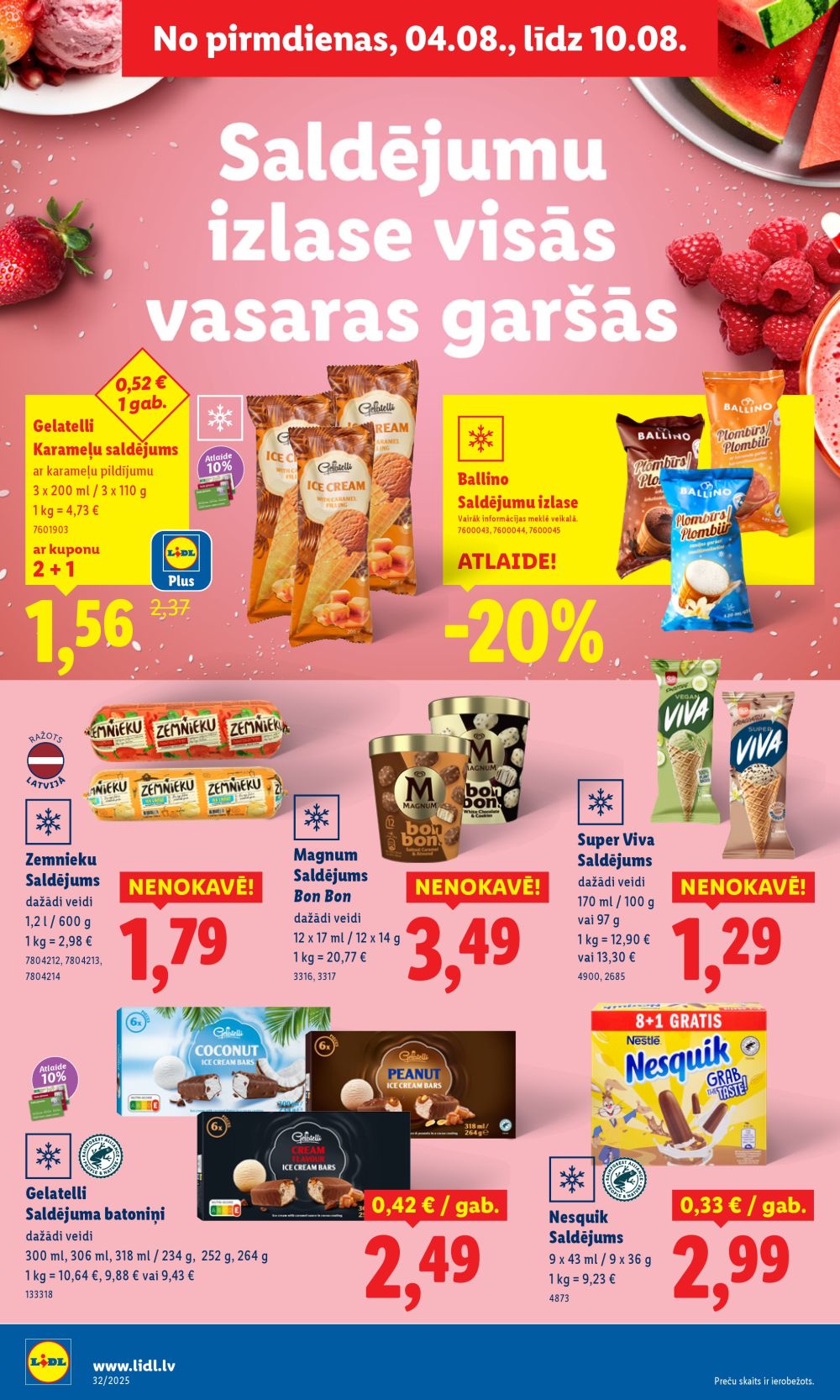lidl - LIDL (07.08.2025 - 10.08.2025) - page: 32 lidl - LIDL (07.08.2025 - 10.08.2025) - page: 32