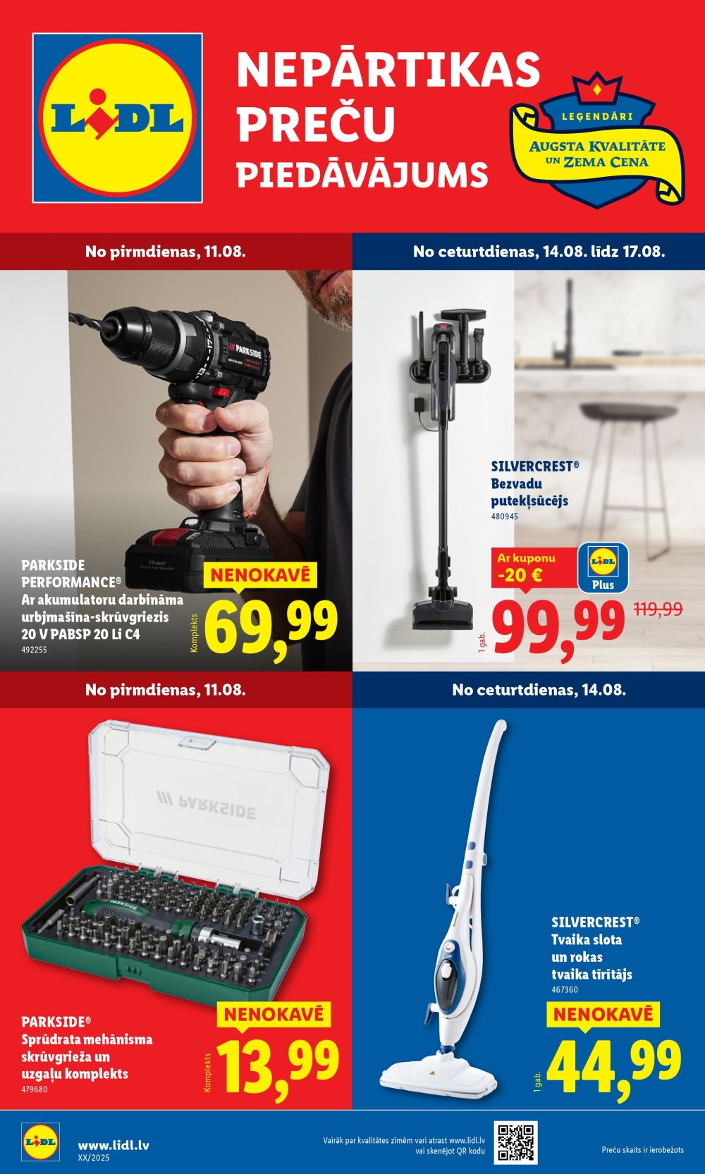 lidl - LIDL - Nepārtikas preču piedāvājums (11.08.2025 - 17.08.2025)