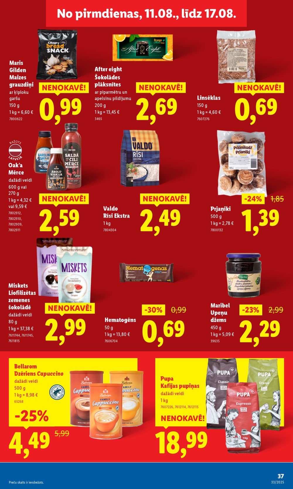 lidl - LIDL (14.08.2025 - 17.08.2025) - page: 37 lidl - LIDL (14.08.2025 - 17.08.2025) - page: 37