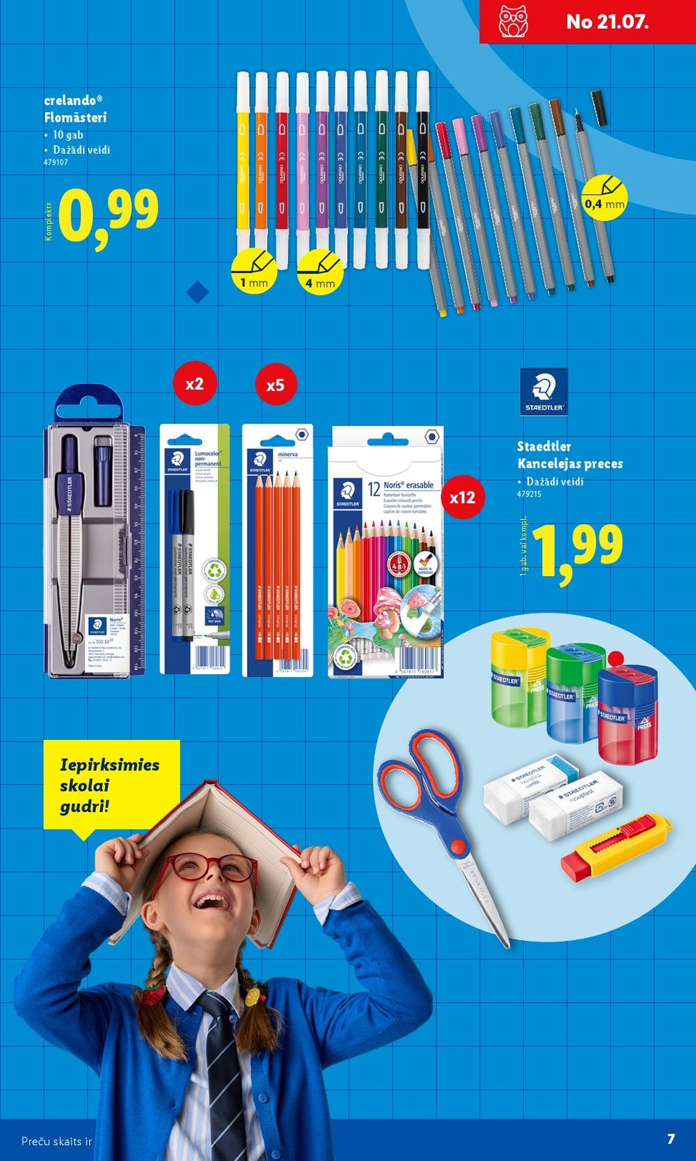 lidl - LIDL - Skolas preču katalogs - page: 7 lidl - LIDL - Skolas preču katalogs - page: 7