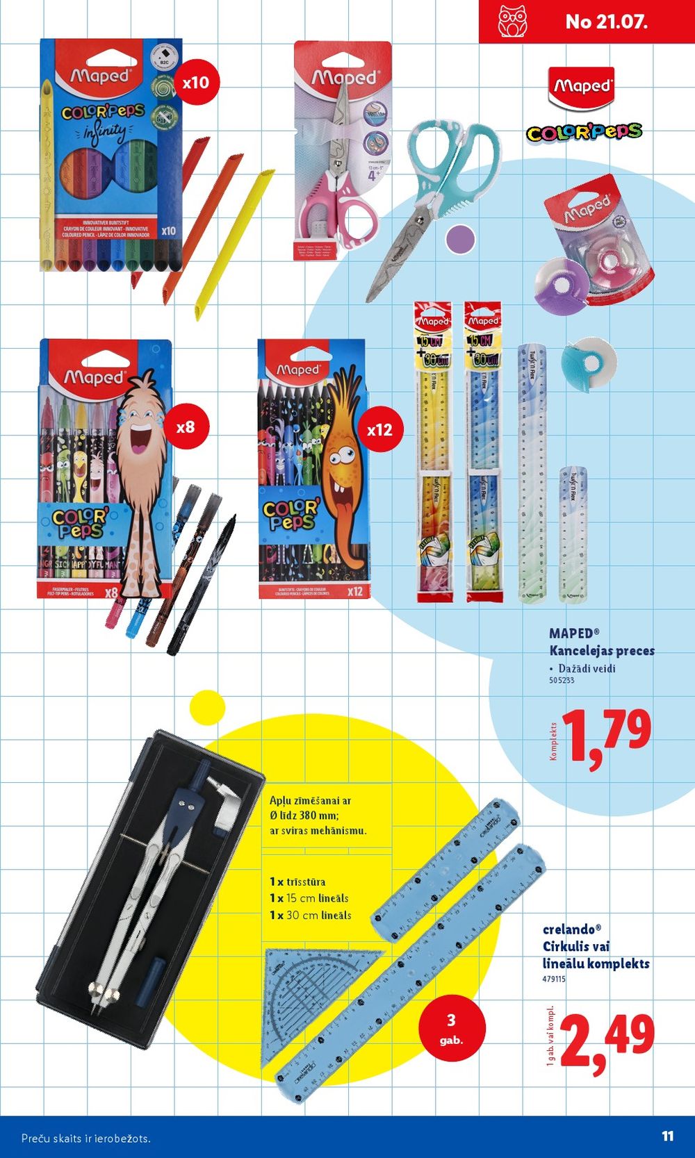 lidl - LIDL - Skolas preču katalogs - page: 11 lidl - LIDL - Skolas preču katalogs - page: 11