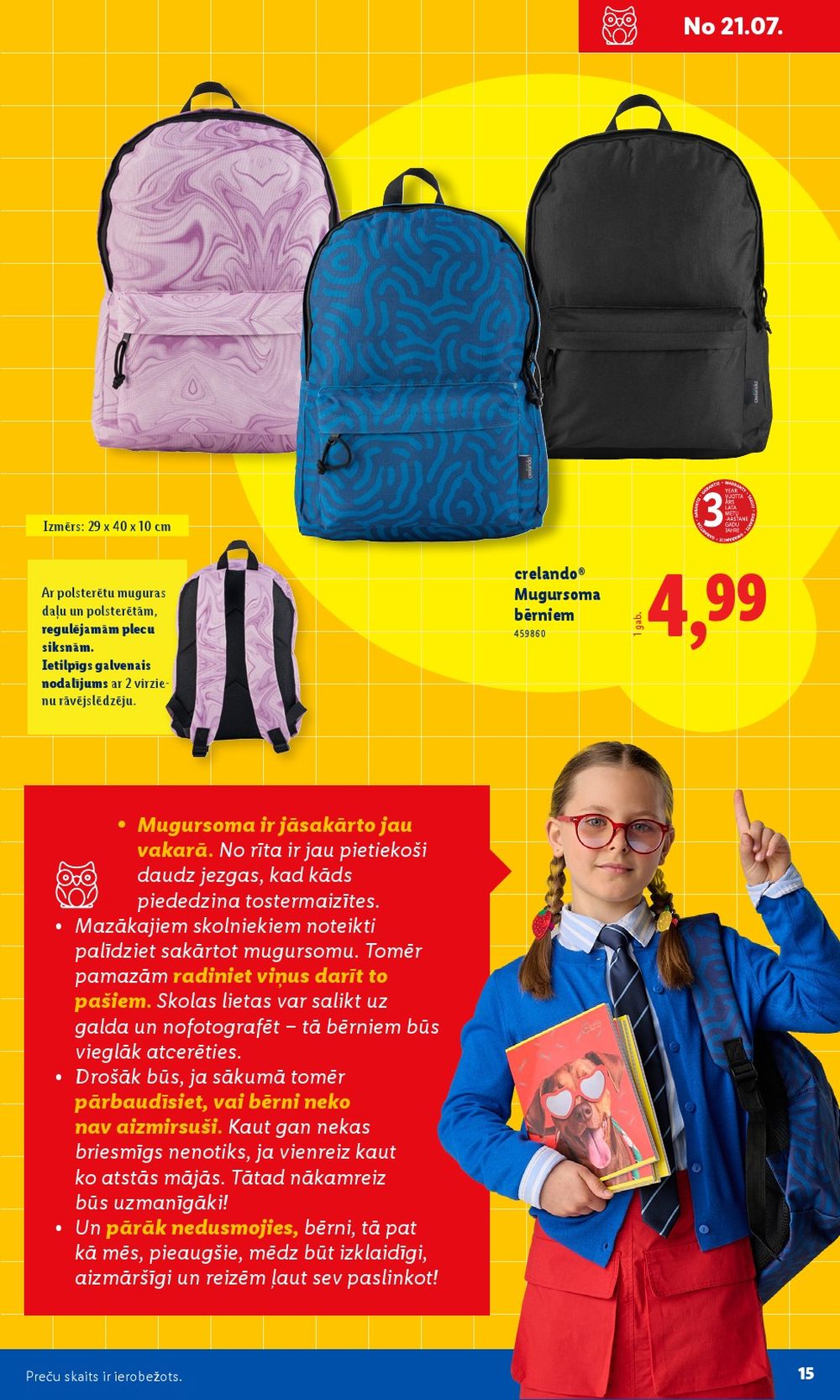 lidl - LIDL - Skolas preču katalogs - page: 15 lidl - LIDL - Skolas preču katalogs - page: 15